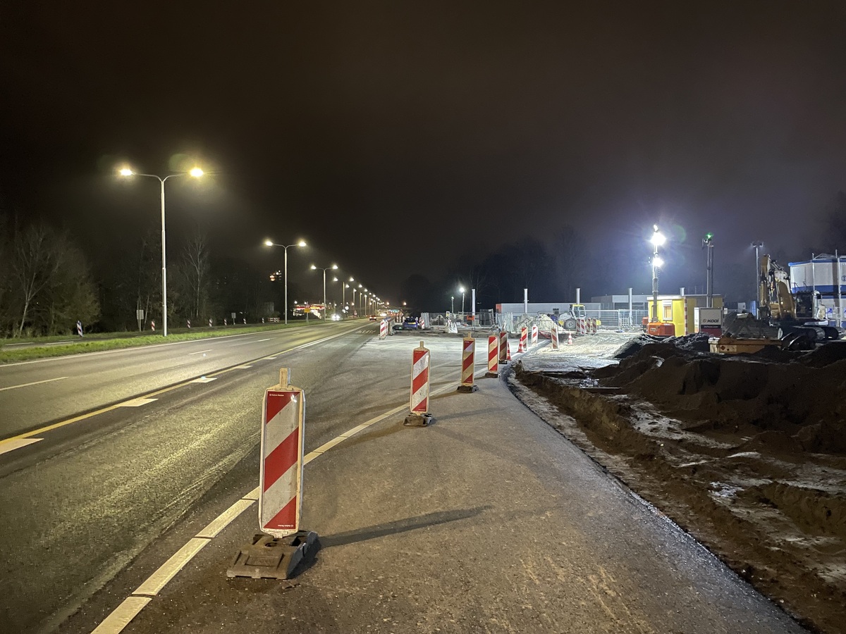 inrit nieuwe shell tankstation Thorbeckeweg